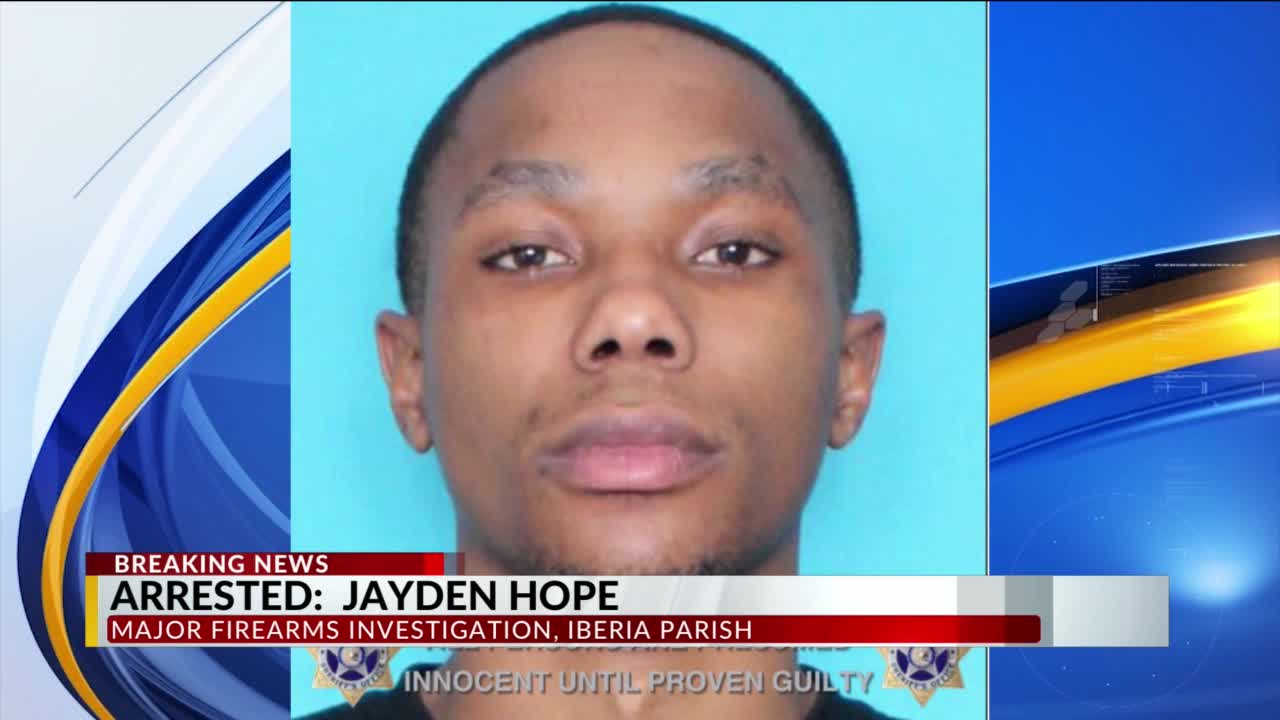 Iberia Parish Sheriff’s Office makes arrest in firearms investigation ...
