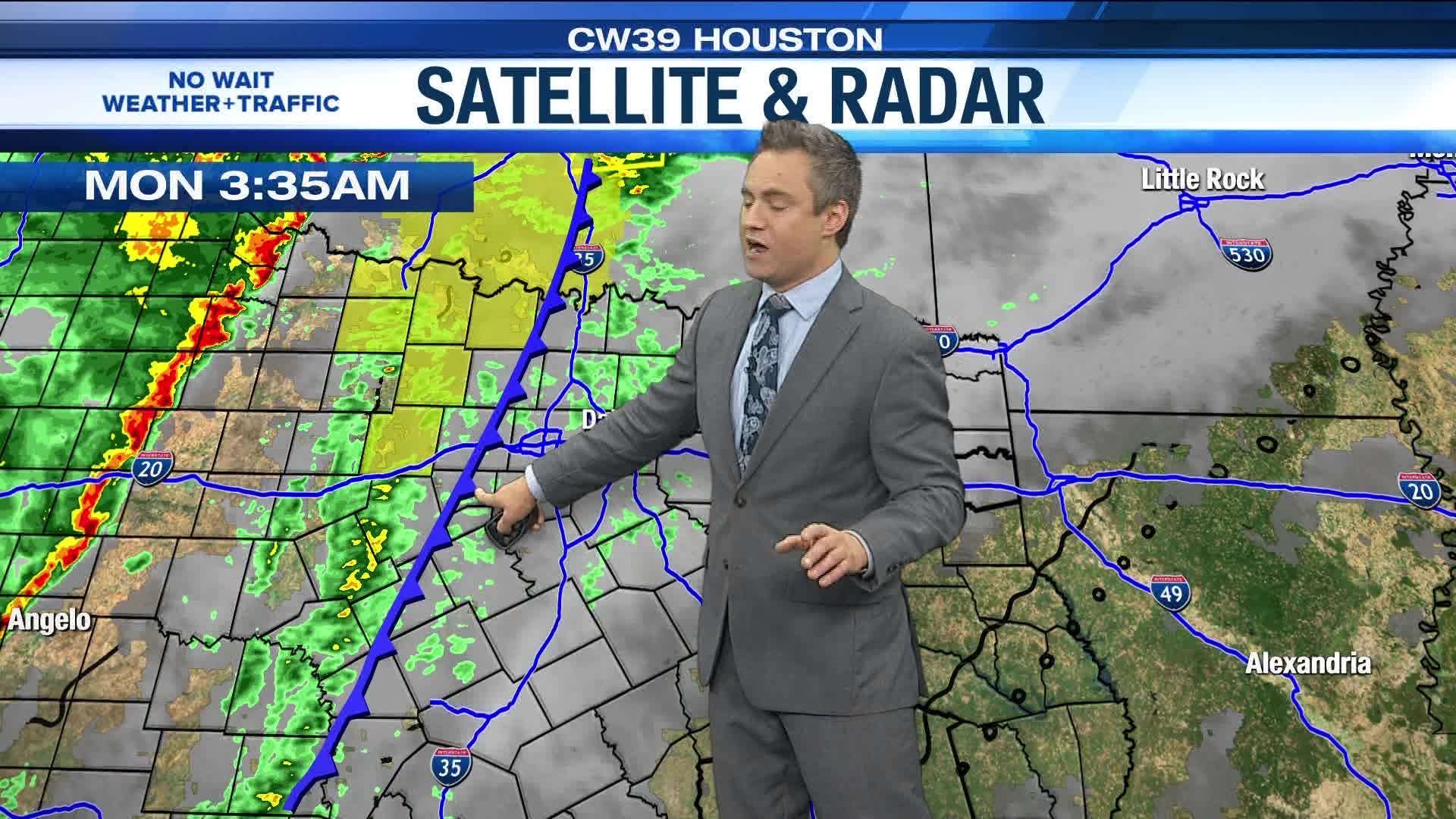 Cold front to bring rain and storms to SE Texas – CW39 Houston