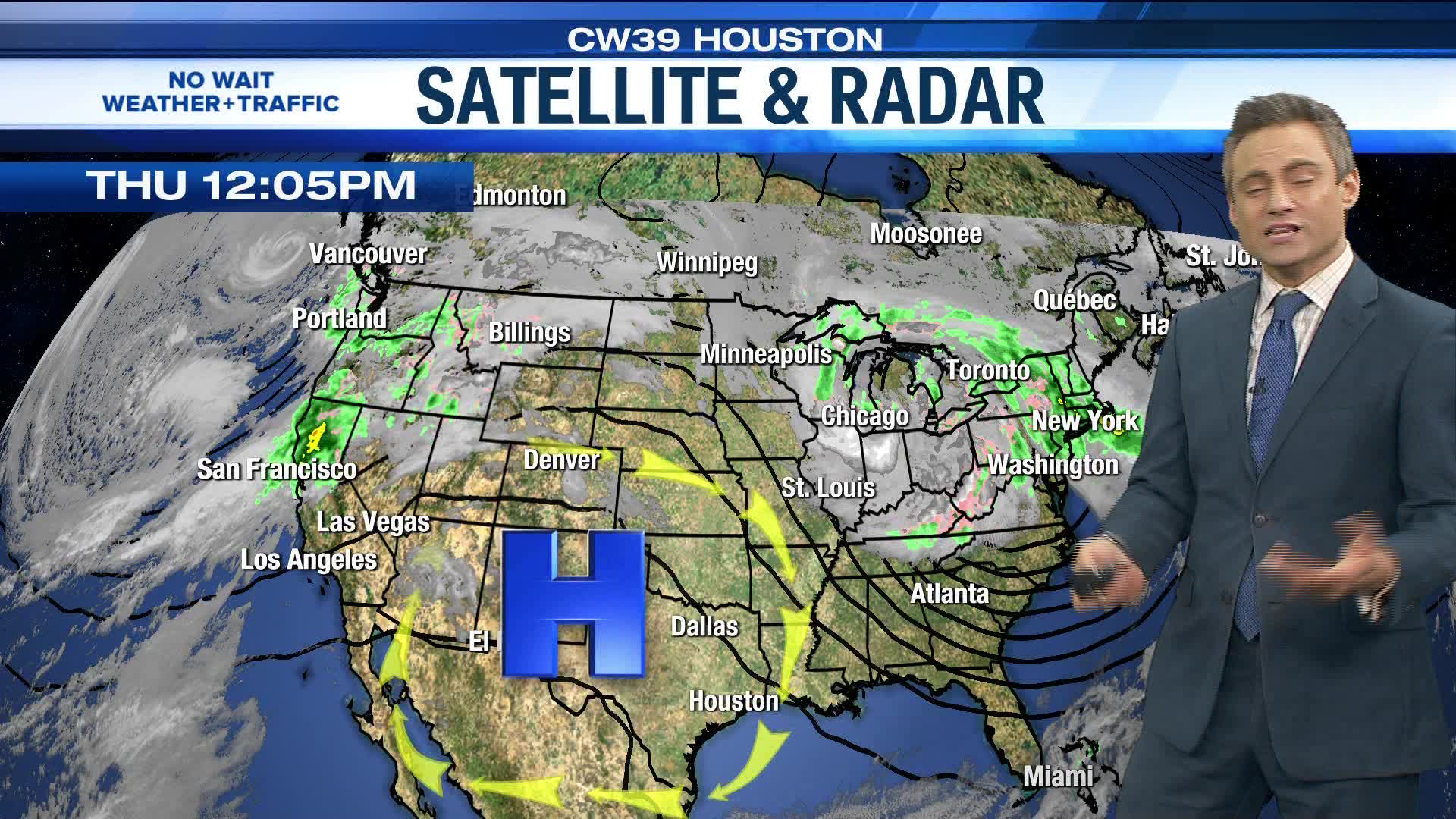 A Turkey Day cold front could bring rain to SE Texas – CW39 Houston