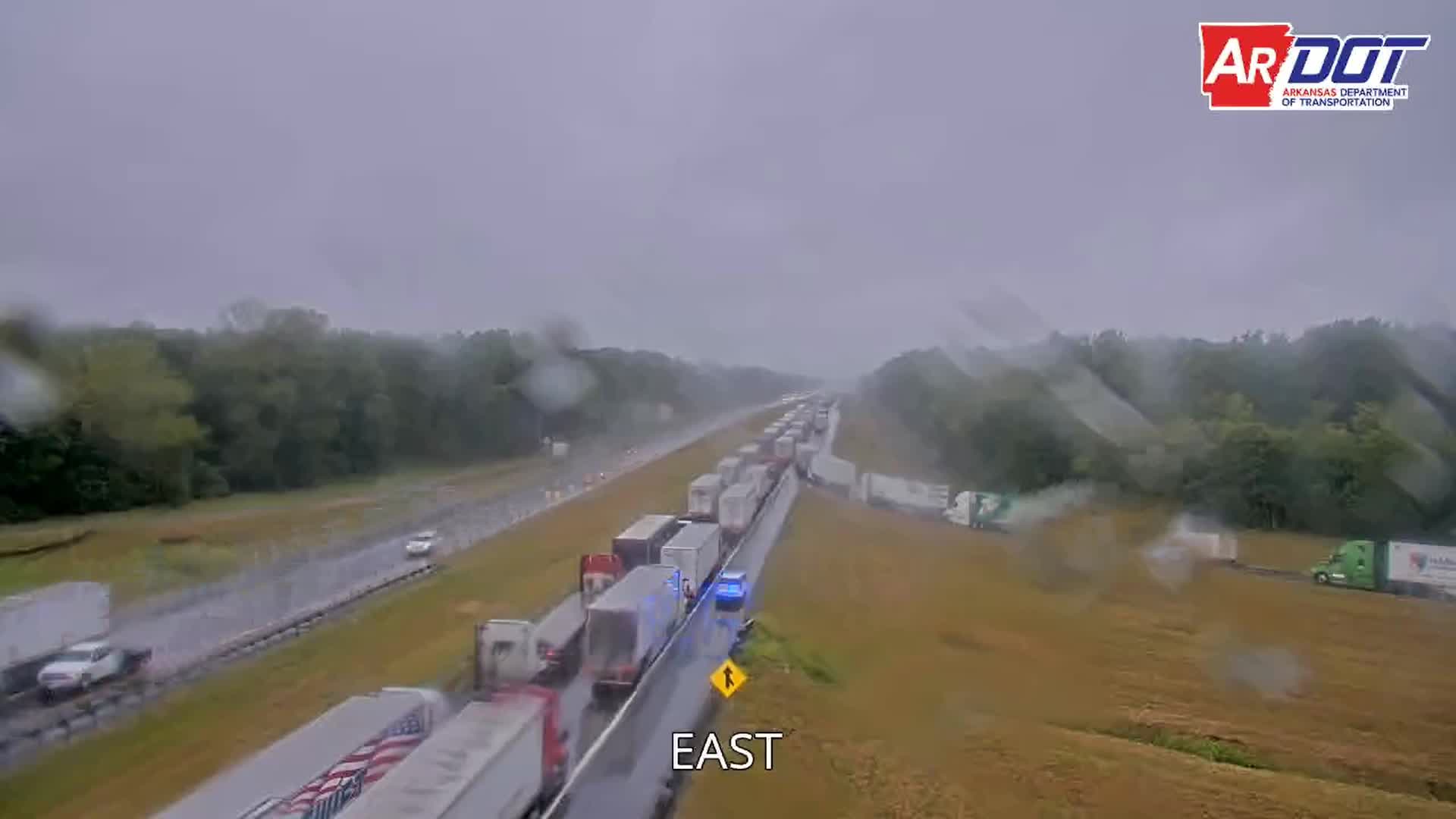 Crash puts eastbound Interstate 40 near Hazen at a standstill – KLRT ...